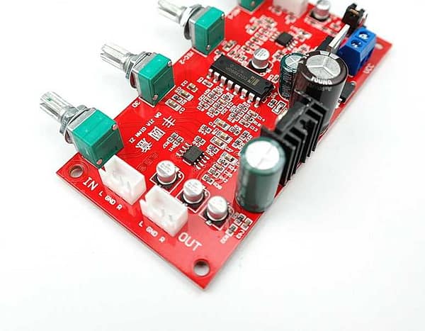 Pré-amplificador microfone eco reverberação pt2399 cd2399