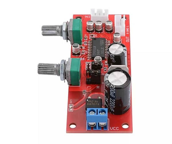 Njm2706 pré tons com graves dinâmico 3d surround processador