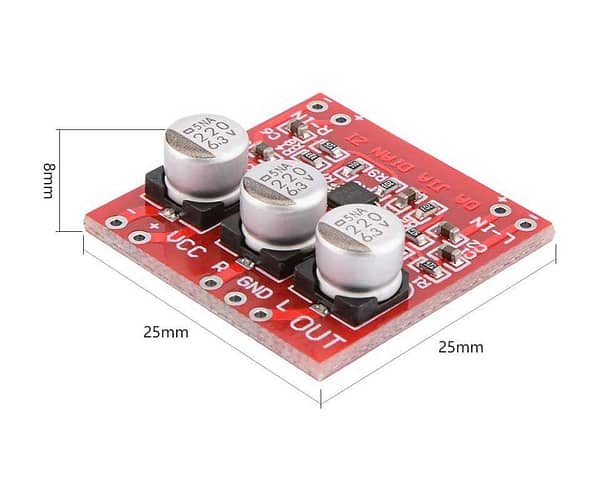 Tpa6112a2 amplificador estéreo com entrada balanceada