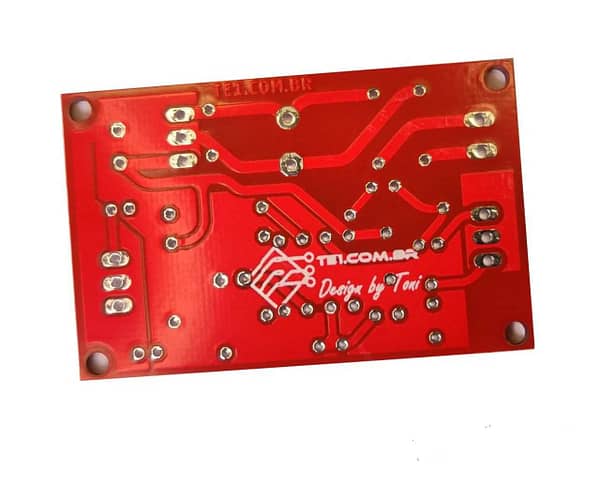 Pré-amplificador áudio com ci ne5532 kit montar 12v