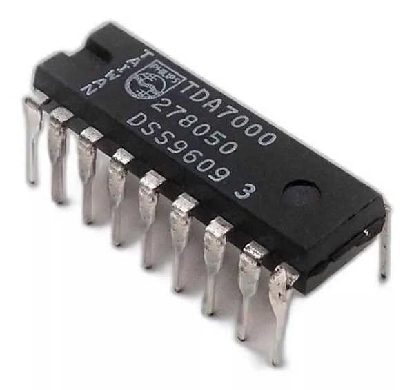 Ci tda7000 receptor de fm mono completo