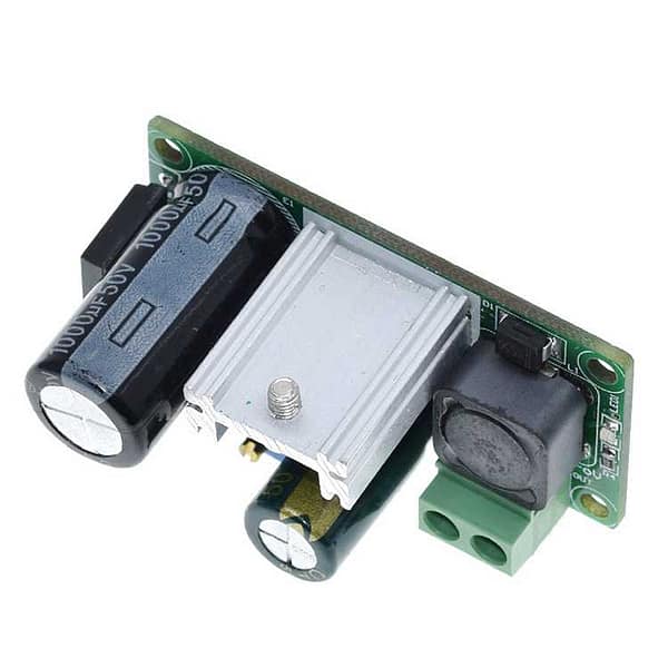 Lm2596hv módulo fonte de alimentação ajustável lm2596 48v