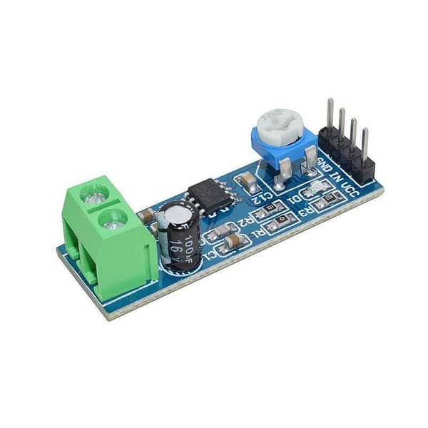 Mini amplificador ci lm386 smd lm 386 ganho 200x arduino