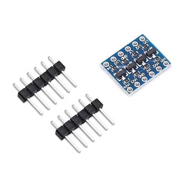 2x conversor de nível lógico i2c 5v a 3. 3v bidirecional spi