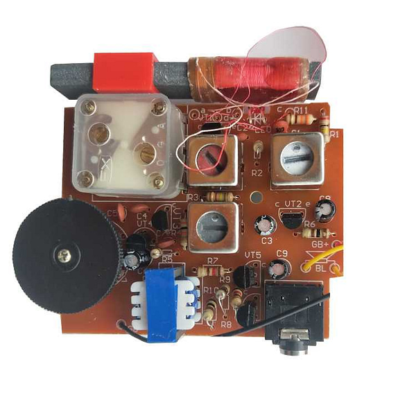 Kit para montar rádio am transistor s66e ss9018 diy