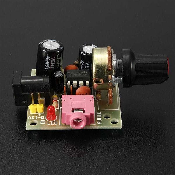 Lm386 amplificador de audio montado ci lm386n1 integrado
