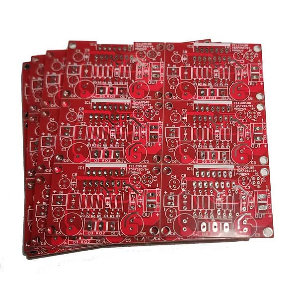 10x placa lisa para amplificador ci tda7294 tda7293 tda7295