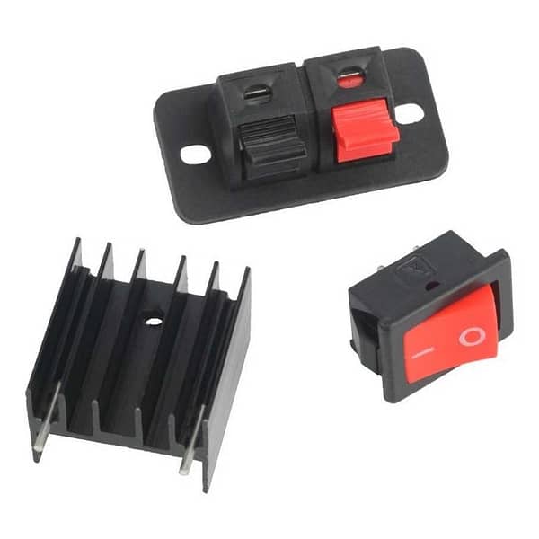 Lm317 kit montar fonte regulador lm317t transistor 2n5551