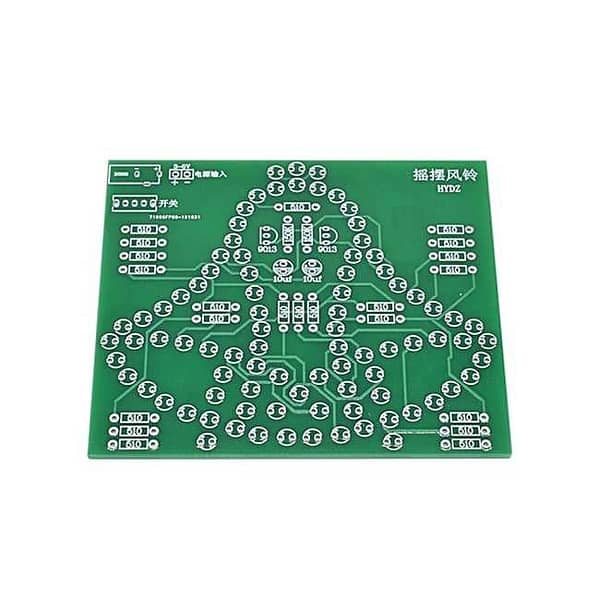 Kit de eletrônica para montar sino eletrônico com 95 led para montar