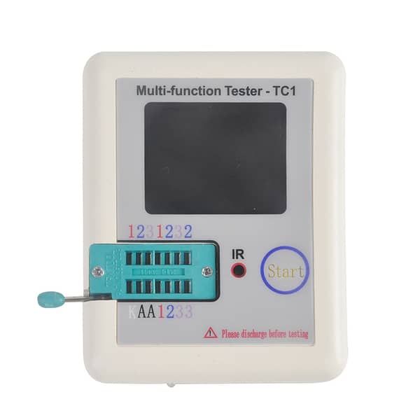 Lcr tc1 medidor transistor tester testador esr mosfet diodo