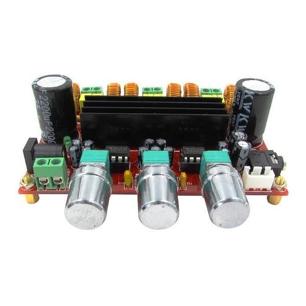 Amplificador potência classe d 2. 1 2x 50w + 100w tpa3116