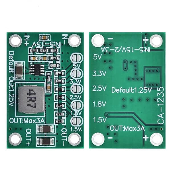 Mp1495 fonte de alimentação eliminador de pilhas 1,5 1,8 2,5 3,3 5v 3a