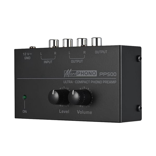 Pp500 pré-amplificador phono para toca discos riaa disco vinil