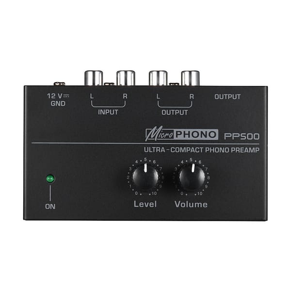 Pp500 pré-amplificador phono para toca discos riaa disco vinil