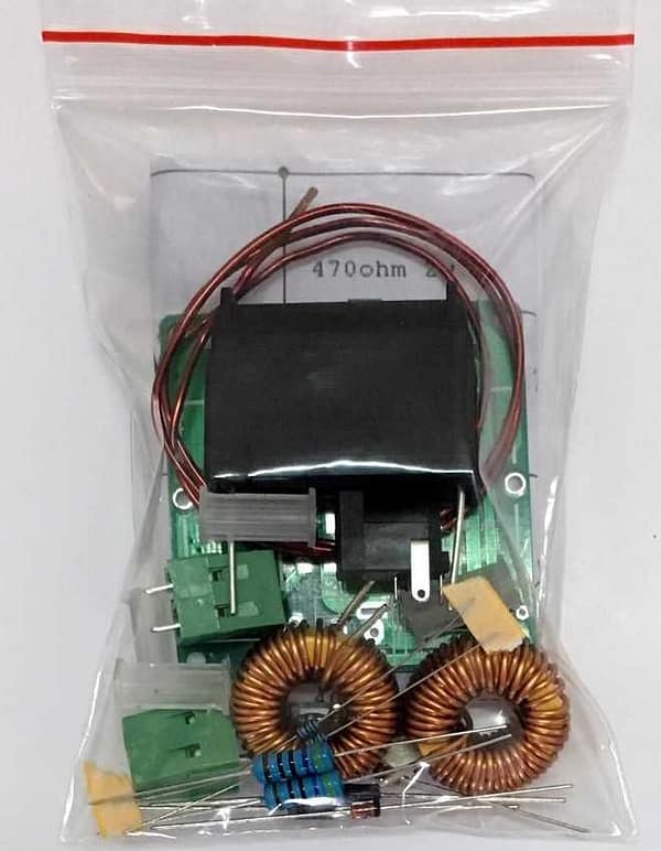Kit montar bobina tesla tensão gerador indução zvs 12v 120w