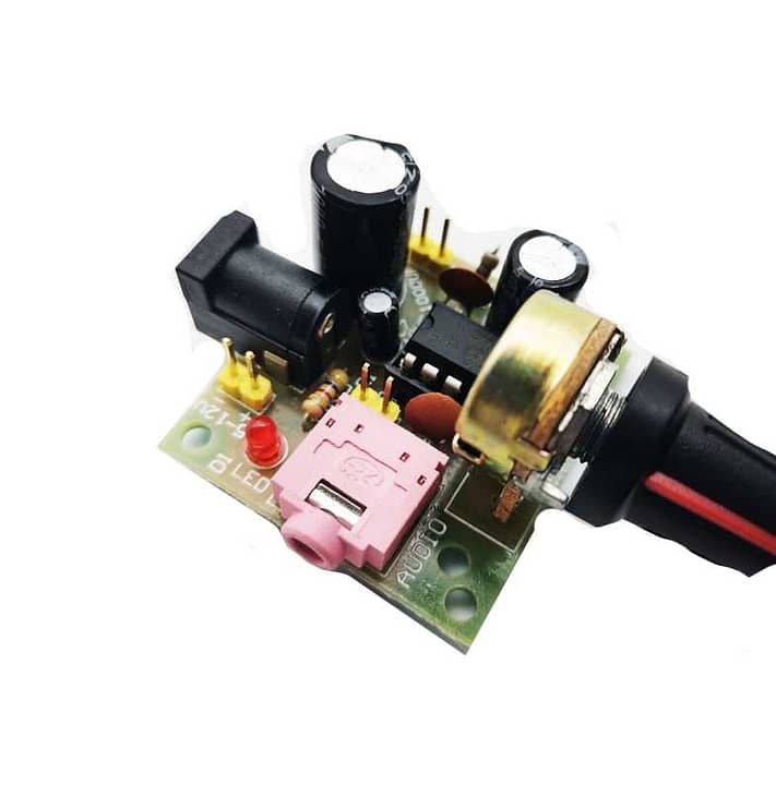 Lm386 amplificador de audio montado ci lm386n1 integrado