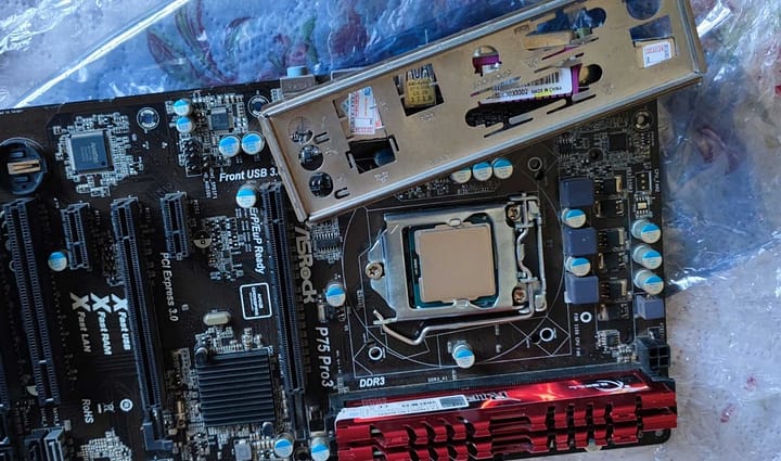 Kit processador i7 3770 + placa mãe asrock 8gb ddr3 g. Skill