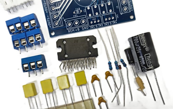 Comprar tda7388 tda7388 kit montar amplificador som equivalente tda7850