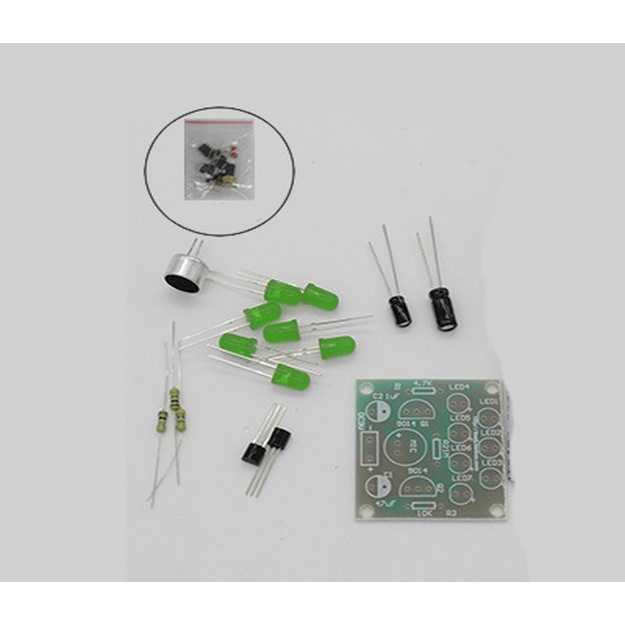 Comprar Led Rítmico Kit Para Montar Led Verde No Ritmo Musica - Loja Toni  Eletrônica